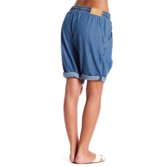 One By One Teaspoon Women's Blue‎ Super Trackie Harem Shorts Size XS - Picture 2 of 13